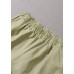 Fitted Green Embroideried Lace Patchwork hot pants Summer