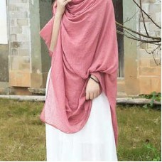 SScarf female pink bib Korean wild silk scarf